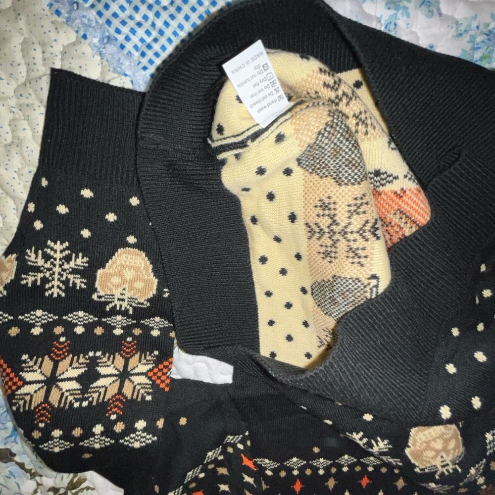 Hochstadters Black And Gold Crewneck Sweater Rock And Rye Whiskey, Slow And Low View 3